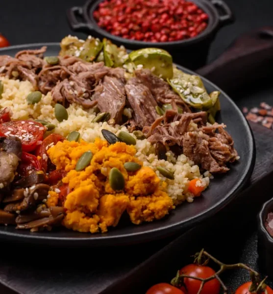 Lamb Meat Bowl Lamb Meat Bowl